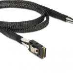 DeLock Mini SAS - Mini SAS Cable 1m Μαύρο (83389)