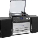 Denver MRD-166 111201200160 Πικάπ με Direct Drive, Προενίσχυση και Ενσωματωμένα Ηχεία Μαύρο
