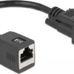 DeLock Μετατροπέας Serial female σε RJ-45 female 1τμχ 64122