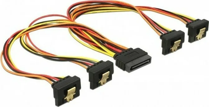 DeLock 15-Pin Sata - 15-Pin Sata Cable 0.3m Πολύχρωμο 60167 - Image 1