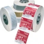 Zebra Z-Select 2000D 800264-505 565 Αυτοκόλλητες Ετικέτες σε Ρολό για Εκτυπωτή Ετικετών 127x102mm 12τμχ