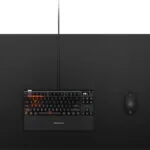 SteelSeries QCK Cloth Gaming Mouse Pad XXL (1220mm) Μαύρο 63842