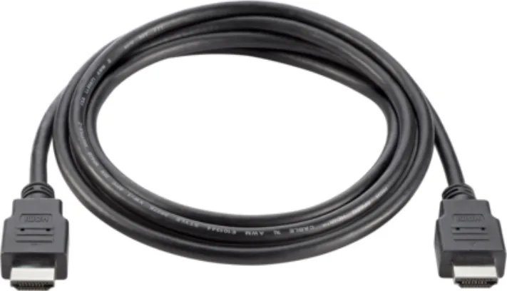 HP HDMI 1.4 High Speed 1080p 120Hz Cable HDMI male - HDMI male 1.8m Μαύρο T6F94AA - Image 1