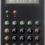 Braun BNE001BK Αριθμομηχανή 8 Ψηφίων σε Μαύρο Χρώμα 66030