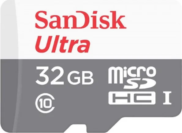 20210421111941_sandisk_ultra_microsdhc_32gb_class_10_a1_with_adapter.jpeg Sandisk Ultra microSDHC 32GB Class 10 A1 UHS-I 100MB/s με αντάπτορα - Image 1