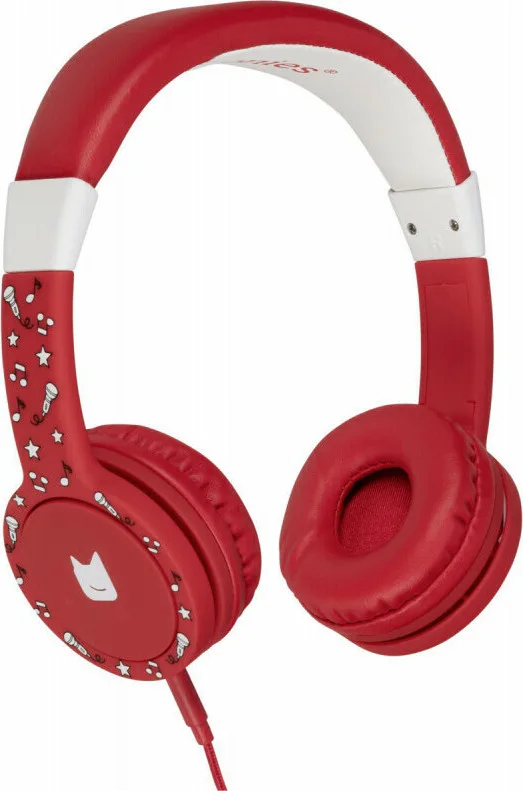 20210423152530_tonies_launcher_red.jpeg Tonies Launcher Ενσύρματα On Ear Ακουστικά Κόκκινα - Image 1