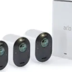 Arlo Ultra 2 IP Κάμερα Παρακολούθησης Wi-Fi 4K Αδιάβροχη με Αμφίδρομη Επικοινωνία και Φακό 2mm