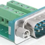 DeLock Adapter Sub-D 9 pin male to Terminal Block 10 pin (65269)