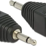 DeLock Βύσμα 3.5mm Jack male Μαύρο 65528