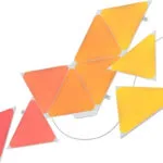 Nanoleaf Smart Διακοσμητικό Φωτιστικό Shapes Triangles LED RGB Hexagon 9τμχ NL47-0002TW-9PK