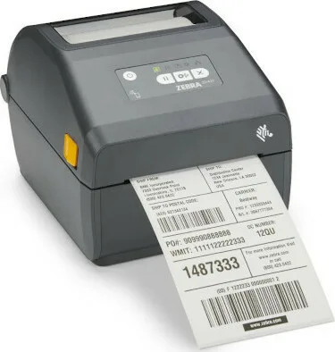 Zebra ZD421t Εκτυπωτής Ετικετών Θερμικής Μεταφοράς USB, Bluetooth, Ethernet 203 dpi ZD4A042-30EE00EZ - Image 1