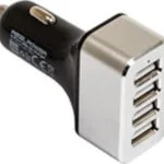 RealPower Φορτιστής Αυτοκινήτου 48W με Θύρες: 4xUSB Μαύρος 176636