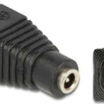 DeLock Βύσμα 3.5mm Jack female Μαύρο 66730