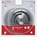 Bosch Optiline Wood Δίσκος Κοπής Αλουμινίου με 54 Δόντια 190mm 2τμχ 2608644652