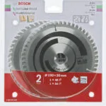 Bosch Optiline Wood Δίσκος Κοπής Ξύλου με 48 Δόντια 190mm 2τμχ 2608644655