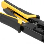 DeLock Πρέσα Ακροδεκτών Δικτύου RJ12, RJ11, RJ45 με Απογυμνωτή (Μήκος 180mm) 90505