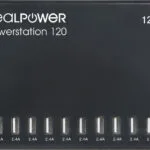 RealPower Βάση Φόρτισης με 10 Θύρες USB-A σε Μαύρο χρώμα (321132)