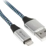 Tracer Braided USB to Lightning Cable Μπλε 1m (TRAKBK46269)