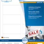Herma 300 Αυτοκόλλητες Ετικέτες Α4 Ορθογώνιες 10010 88.9x46.6mm