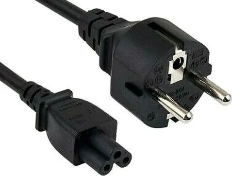 Intel Schuko - IEC C5 Cable 0.6m Μαύρο AC06C05EU - Image 1