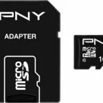 PNY microSDHC 16GB U1 UHS-I 10MB/s με αντάπτορα