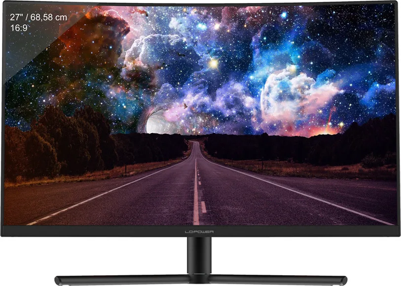 LC-Power LC-M27-FHD-240-C VA Curved Gaming Monitor 27" FHD 1920x1080 240Hz - Image 1