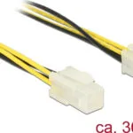 DeLock 4-Pin EPS - 4 Pin EPS Cable 0.3m Πολύχρωμο 84954