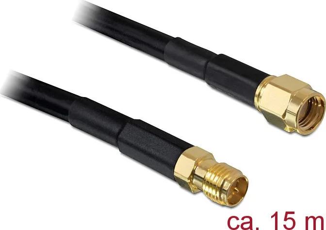 DeLock Καλώδιο RP-SMA Male - RP-SMA Female 15m 89434 1τμχ - Image 1