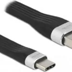 DeLock Μετατροπέας USB-C male σε USB-A male Γκρι 1τμχ 85771