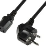 LogiLink IEC C13 - Schuko Cable 3m Μαύρο CP095