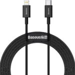 Baseus Superior USB-C to Lightning Cable 20W Μαύρο 2m (CATLYS-C01)