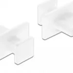 DeLock Dust Cover for USB Type-C female with big grip 10τμχ White (64097)