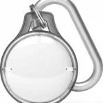Ringke Slim Keychain Θήκη Μπρελόκ Σιλικόνης για AirTag Smoke Black