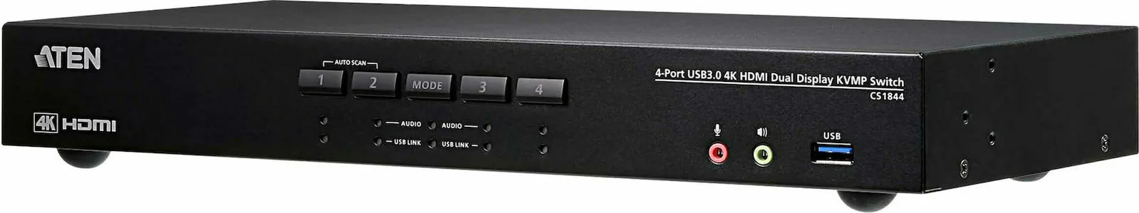 20210629103303_aten_cs1844_4_port_usb_3_0_4k_hdmi_dual_display_kvmp_switch.jpeg Aten CS1844 KVM & Data Switch - Image 1