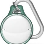 Ringke Slim Keychain Θήκη Μπρελόκ Σιλικόνης για AirTag Dark Green