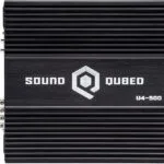 SoundQubed Ενισχυτής Αυτοκινήτου U4-500 2 Καναλιών (Κλάση D)U4-500