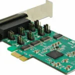 DeLock Κάρτα PCIe σε 4 θύρες RS232 DB9 Serial (89335)