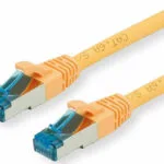 Value S/FTP Cat.6a (Gigabit) Καλώδιο Δικτύου Ethernet 1.5m Κίτρινο 21.99.1992-100