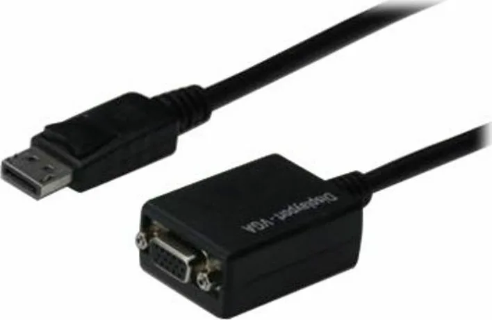 Digitus Μετατροπέας DisplayPort male σε VGA female 1τμχ AK-340410-001-S - Image 1