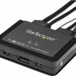 StarTech 2 Port DisplayPort KVM Switch - 4K 60Hz
