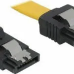 DeLock 7-Pin SATA III - 7-Pin SATA III Cable 0.3m Κίτρινο (82804)
