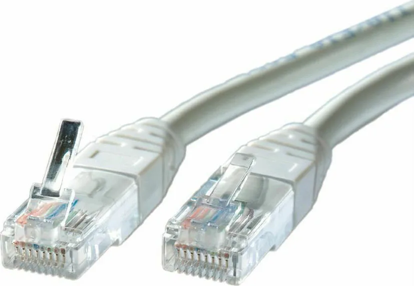 Roline U/UTP Cat.5e (Gigabit) Καλώδιο Δικτύου Ethernet 15m Γκρι 21.15.0515 - Image 1