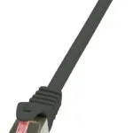 LogiLink S/FTP Cat.6 (Gigabit) Καλώδιο Δικτύου Ethernet 1.5m Μαύρο CQ2043S