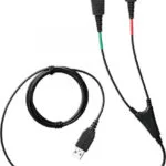 Jabra Link 265 (265-09) Αντάπτορας USB to 2x QD Training Cable (265-09)