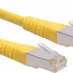 Roline S/FTP Cat.6 (Gigabit) Καλώδιο Δικτύου Ethernet 0.3m Κίτρινο 21.15.1312