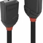 Lindy Cable DisplayPort male - DisplayPort male 0.5m Μαύρο (36490)