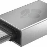 Cherry Αντάπτορας= Μετατροπέας USB-C male σε USB-A female Ασημί 1τμχ