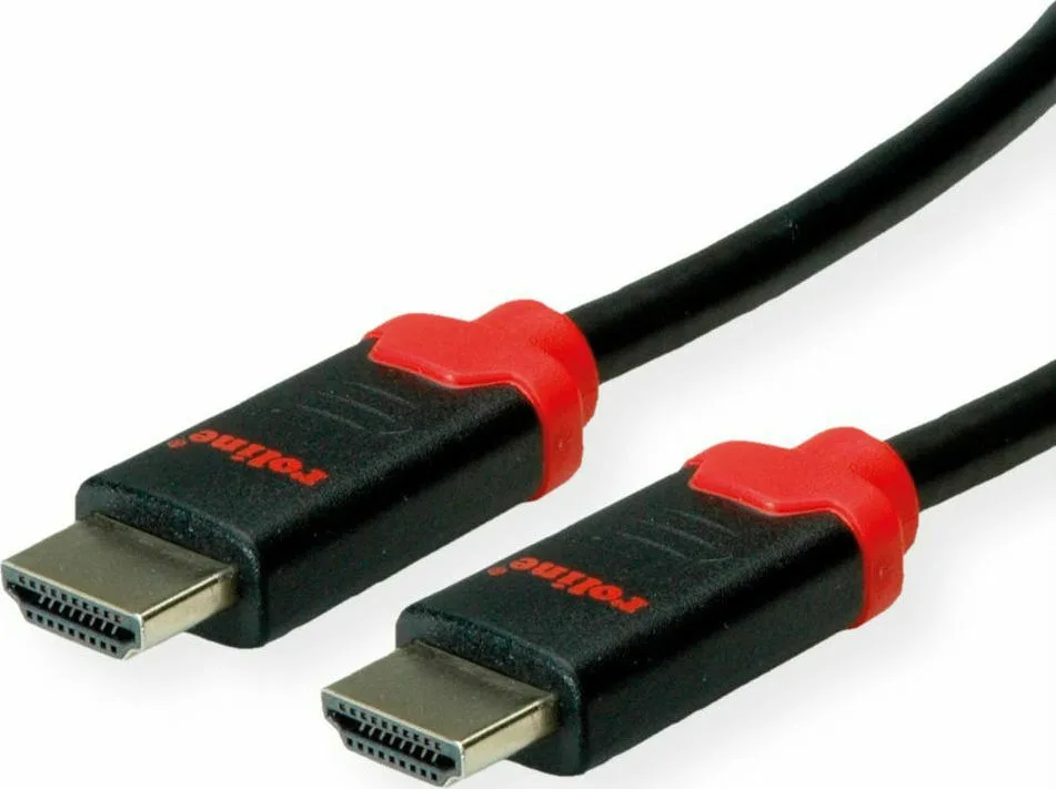 Roline HDMI 2.0 Premium High Speed 4K 60Hz HDR Cable HDMI male - HDMI male 3m Μαύρο 11.04.5943 - Image 1
