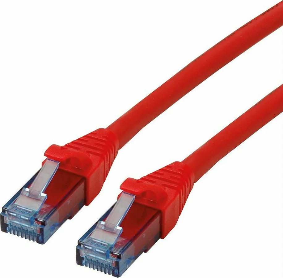 Roline U/UTP Cat.6a (Gigabit) Καλώδιο Δικτύου Ethernet 5m Κόκκινο 21.15.2715 - Image 1