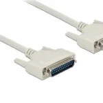 DeLock Καλώδιο RS232 25-pin male σε RS232 25-pin male 5m